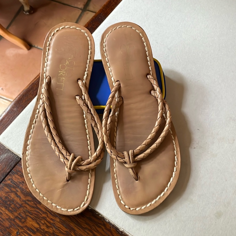 Leather sandals